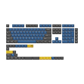 Cherry Profile Double-Shot PBT volledige set keycaps - Dolch rood, grijs wit mint, blauw zwart geel