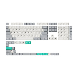 Cherry Profile Double-Shot PBT volledige set keycaps - Dolch rood, grijs wit mint, blauw zwart geel