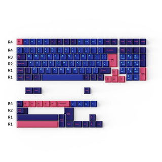 Cherry Profile Double - Shot PBT Volledige set Keycaps - Speler