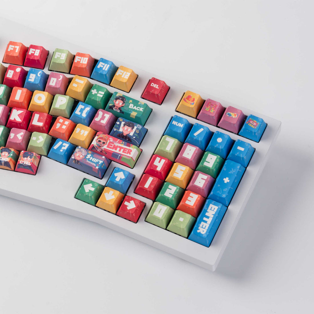 Rapper - Cherry Profile Dye-Sub PBT volledige keycap-set