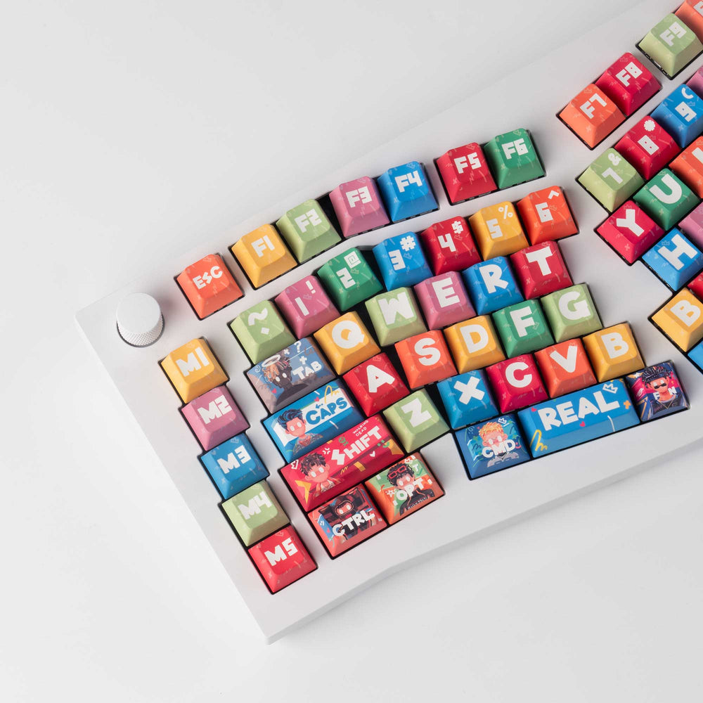 Rapper - Cherry Profile Dye-Sub PBT volledige keycap-set