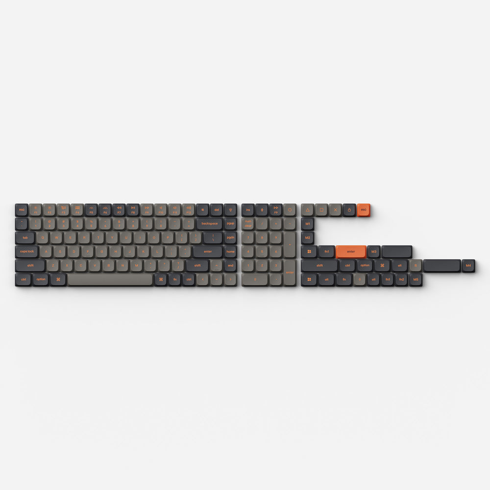 Laag profiel Double Shot PBT LSA Keycap Set versie 2