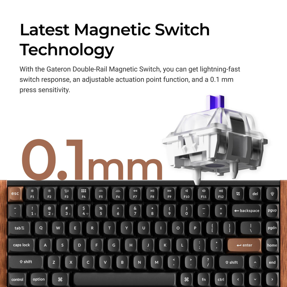 Keychron K2 HE Wireless Magnetic Switch Custom Keyboard ISO Layout Collection