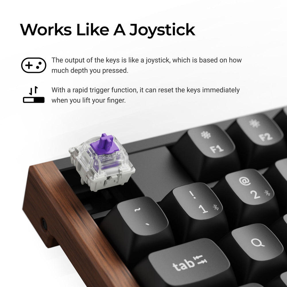 Keychron K10 HE Wireless Magnetic Switch Custom Keyboard ISO Layout Collection