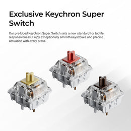 Keychron K10 Max QMK Draadloze Mechanische Toetsenbord (US ANSI Indeling)