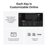 Keychron K2 HE Wireless Magnetic Switch Custom Keyboard (All-Wood Special Edition)  (US ANSI Layout)