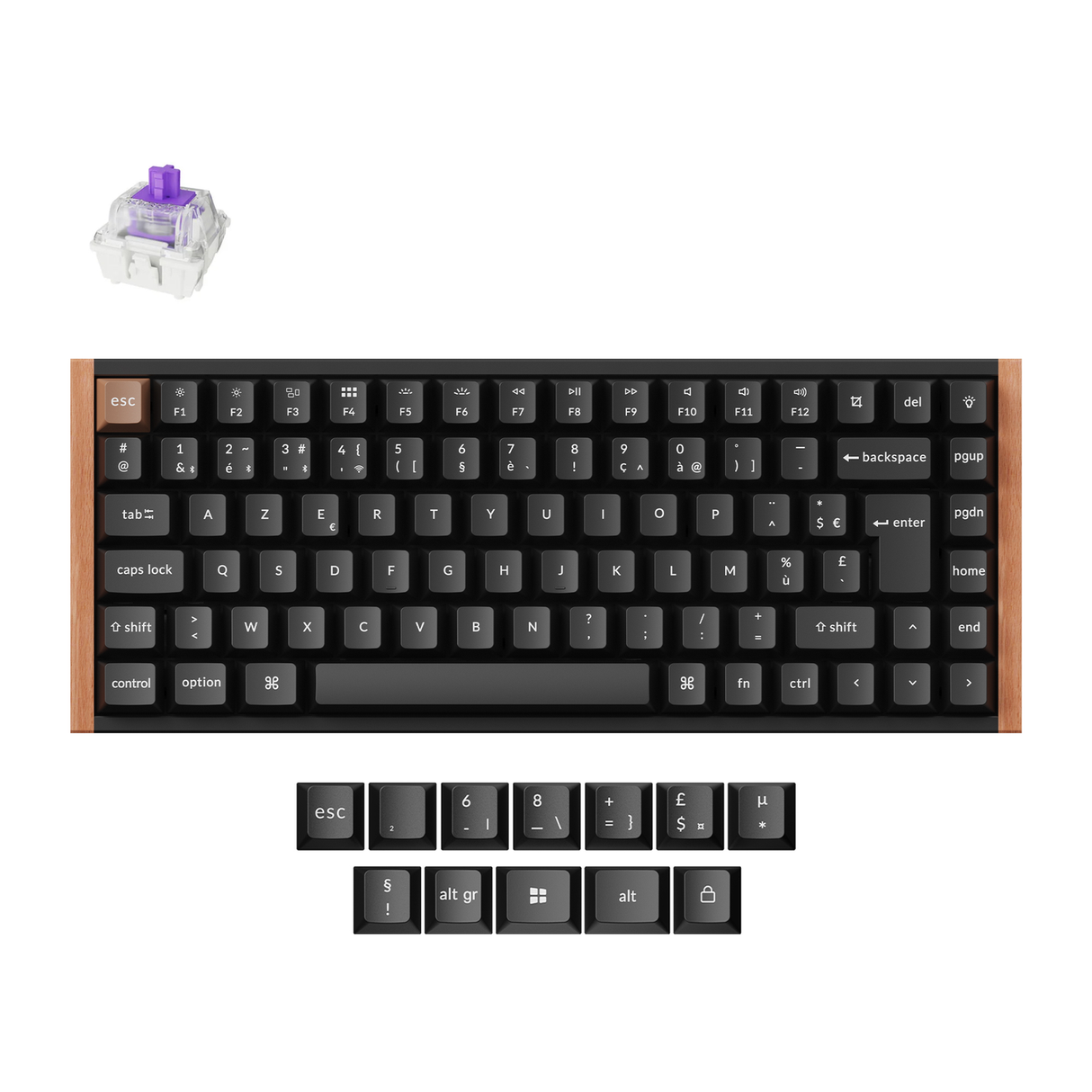 Keychron K2 HE draadloze magnetische schakelaar aangepast toetsenbord