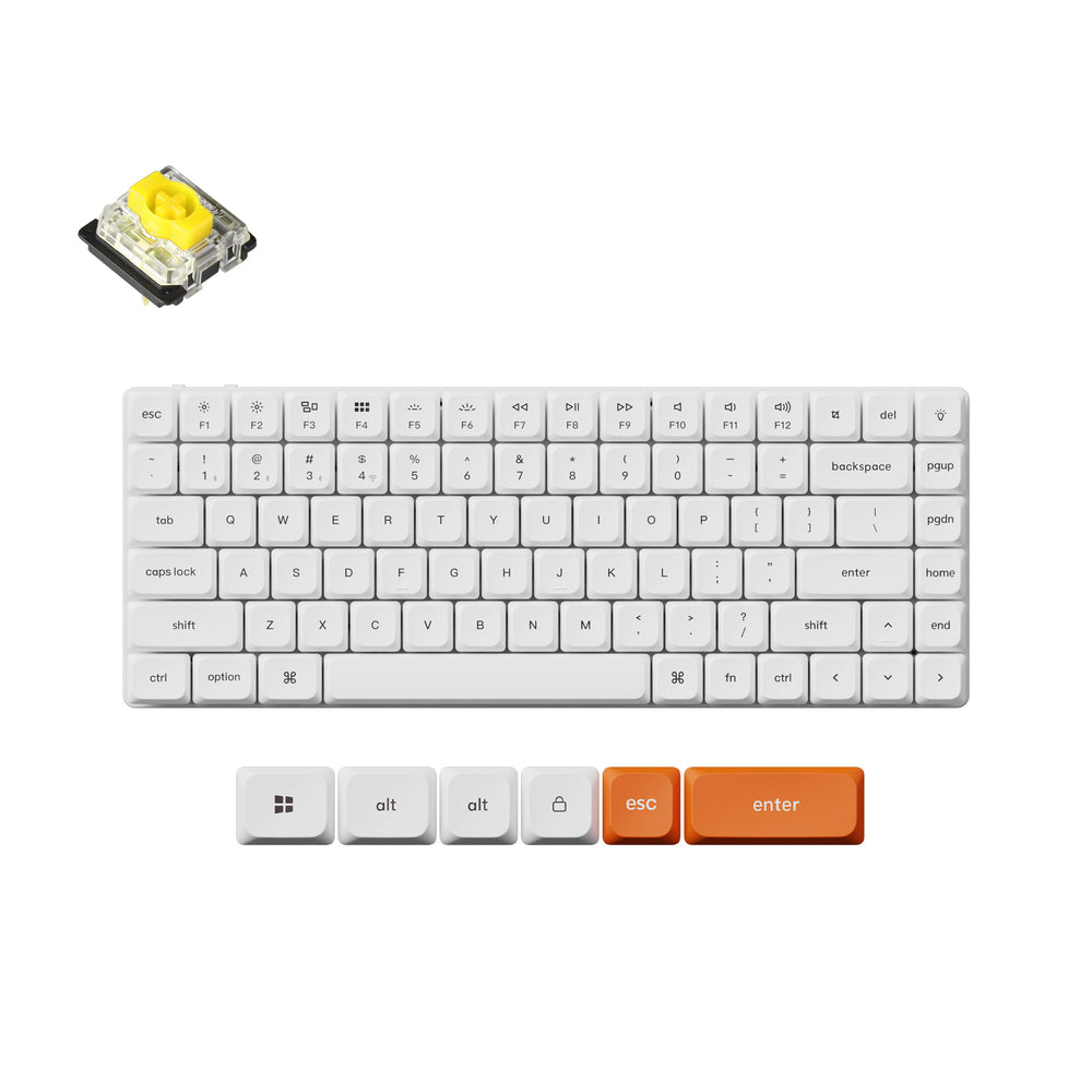 Keychron K3 Max QMK/VIA Draadloos Aangepast Mechanisch Toetsenbord (US ANSI-indeling)