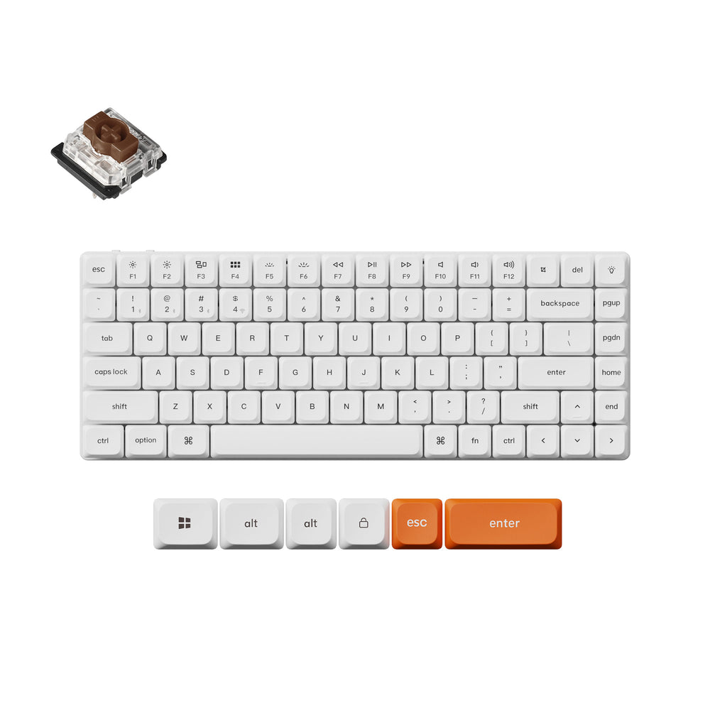 Keychron K3 Max QMK/VIA Draadloos Aangepast Mechanisch Toetsenbord (US ANSI-indeling)