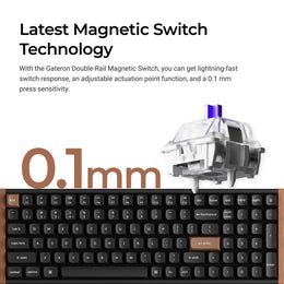 Keychron K4 HE Draadloos Magnetisch Schakelaar Aangepast Toetsenbord (US ANSI-indeling)