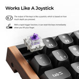 Keychron K4 HE Wireless Magnetic Switch Custom Keyboard (US ANSI Layout)
