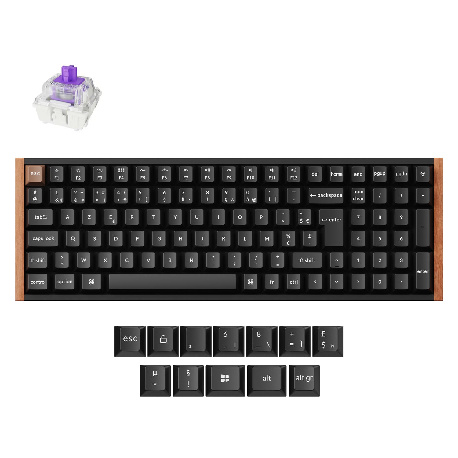 Keychron K4 HE Wireless Magnetic Switch Custom Keyboard (US ANSI Layout)