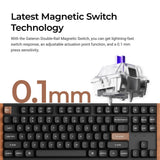 Keychron K8 HE Wireless Magnetic Switch Custom Keyboard (US ANSI Layout)