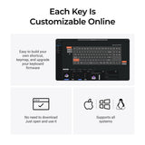 Keychron K8 HE Wireless Magnetic Switch Custom Keyboard (US ANSI Layout)