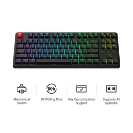 Keychron C3 Pro 8K QMK Bedrade Aangepaste Mechanische Toetsenbord (US ANSI Indeling)