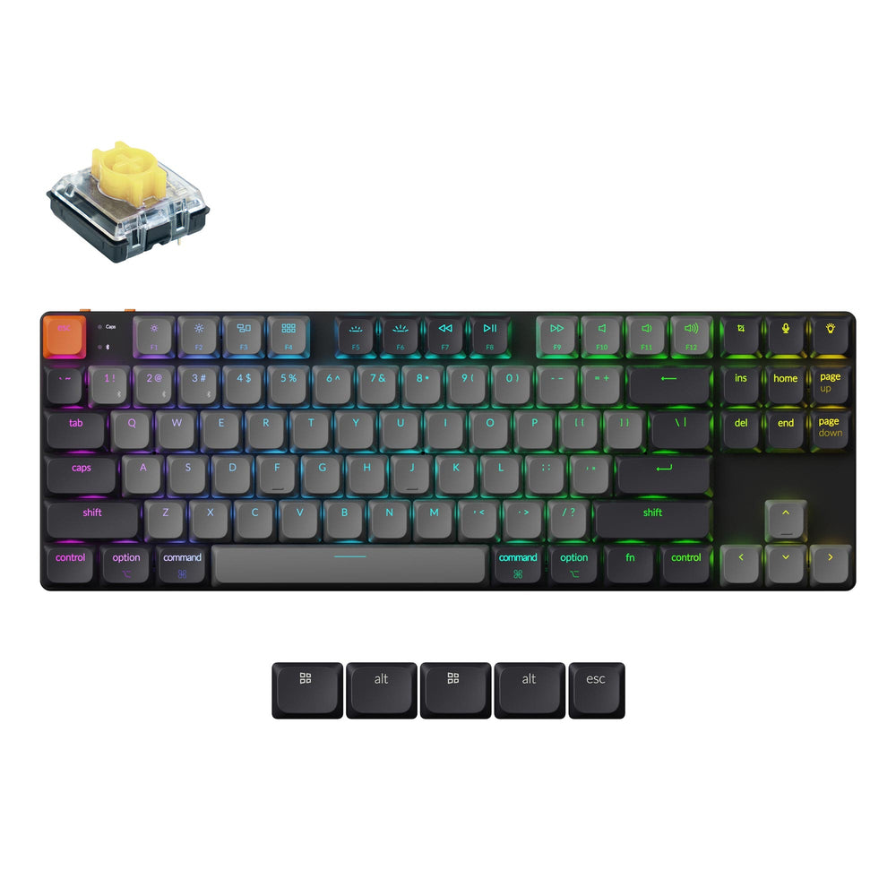 Keychron K1 QMK Wireless Mechanical Keyboard (Version 6) (US ANSI Layout)