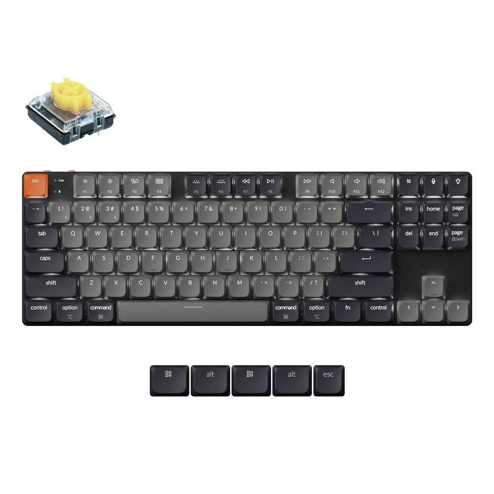 Keychron K1 QMK Wireless Mechanical Keyboard (Version 6) (US ANSI Layout)