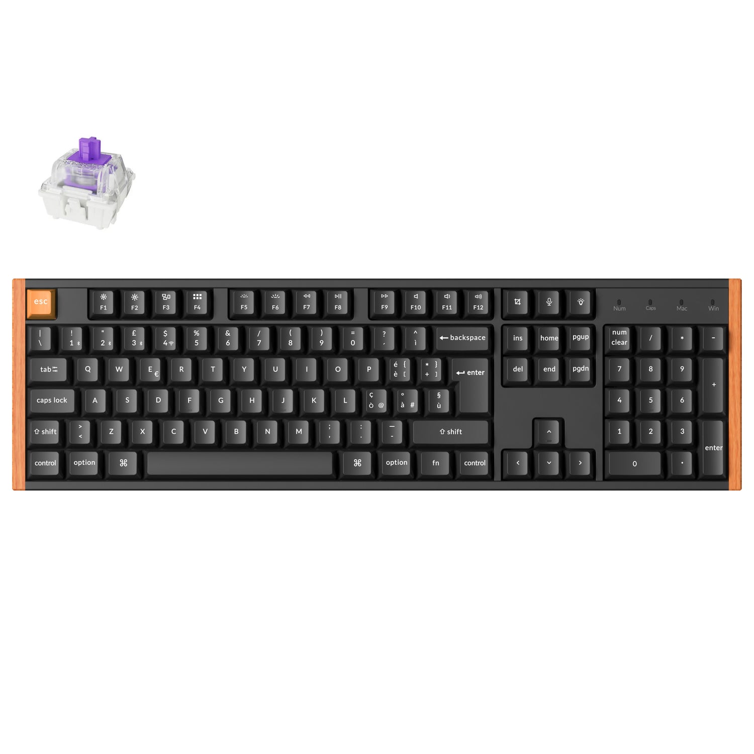 Keychron K10 HE Draadloze Magnetische Schakelaar Aangepast Toetsenbord ISO Indeling Collectie
