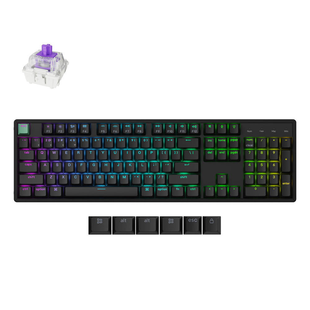 Keychron K10 HE Wireless Magnetic Switch Custom Keyboard (US ANSI Layout)
