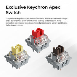 Keychron K10 Max QMK Draadloze Mechanische Toetsenbord (US ANSI Indeling)