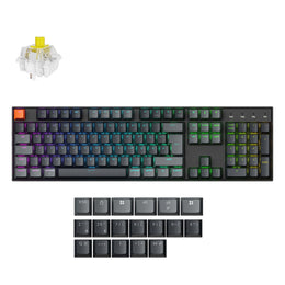Keychron K10 QMK Draadloze Mechanische Toetsenbord (ISO Indeling) - Versie 2