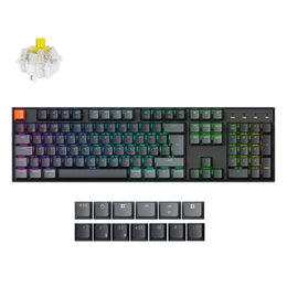 Keychron K10 QMK Draadloze Mechanische Toetsenbord (ISO Indeling) - Versie 2