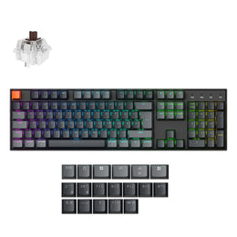 Keychron K10 QMK Draadloze Mechanische Toetsenbord (ISO Indeling) - Versie 2