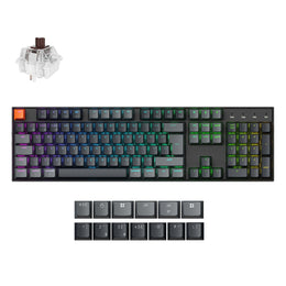 Keychron K10 QMK Draadloze Mechanische Toetsenbord (ISO Indeling) - Versie 2