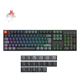 Keychron K10 QMK Draadloze Mechanische Toetsenbord (ISO Indeling) - Versie 2