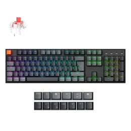 Keychron K10 QMK Draadloze Mechanische Toetsenbord (ISO Indeling) - Versie 2