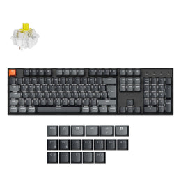 Keychron K10 QMK Draadloze Mechanische Toetsenbord (ISO Indeling) - Versie 2