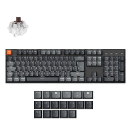 Keychron K10 QMK Draadloze Mechanische Toetsenbord (ISO Indeling) - Versie 2