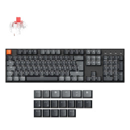 Keychron K10 QMK Draadloze Mechanische Toetsenbord (ISO Indeling) - Versie 2