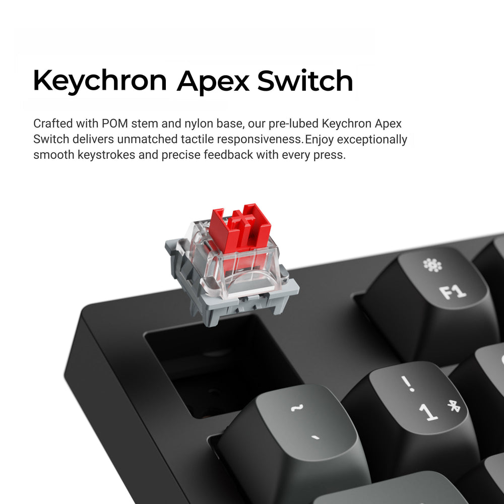 Keychron K10 Ultra 8K Wireless Custom Mechanical Keyboard ISO Layout Collection