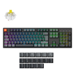 Keychron K10 QMK Draadloze Mechanische Toetsenbord (ISO Indeling) - Versie 2