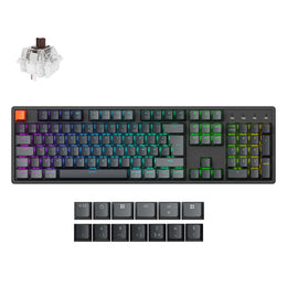 Keychron K10 QMK Draadloze Mechanische Toetsenbord (ISO Indeling) - Versie 2