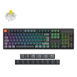 Keychron K10 QMK Draadloze Mechanische Toetsenbord (ISO Indeling) - Versie 2