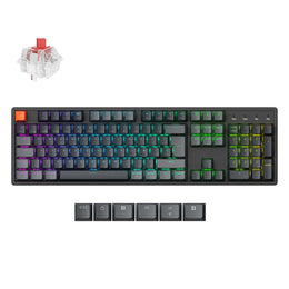 Keychron K10 QMK Draadloze Mechanische Toetsenbord (ISO Indeling) - Versie 2