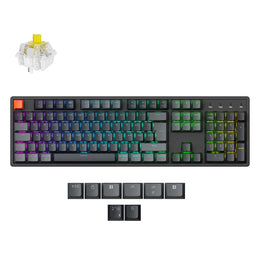 Keychron K10 QMK Draadloze Mechanische Toetsenbord (ISO Indeling) - Versie 2