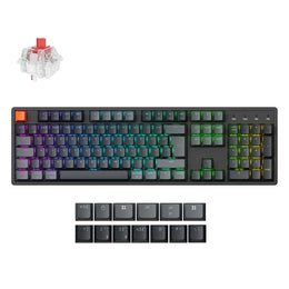Keychron K10 QMK Draadloze Mechanische Toetsenbord (ISO Indeling) - Versie 2