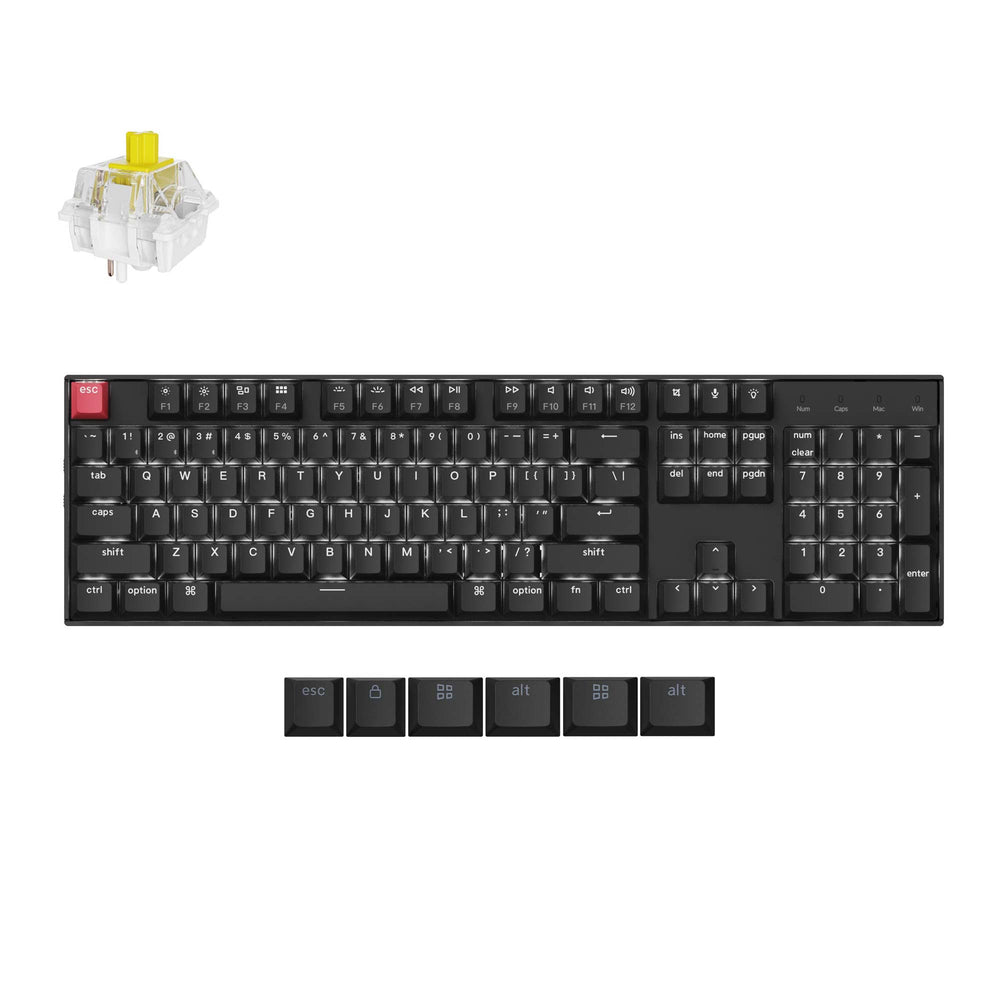 Keychron K10 QMK Wireless Mechanical Keyboard (Version 2) (US ANSI Layout)