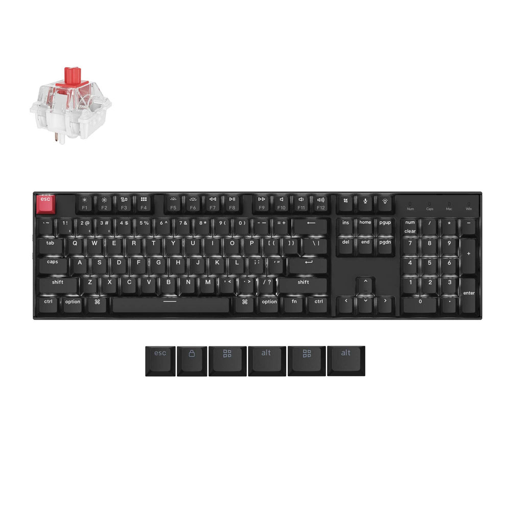 Keychron K10 QMK Wireless Mechanical Keyboard (Version 2) (US ANSI Layout)