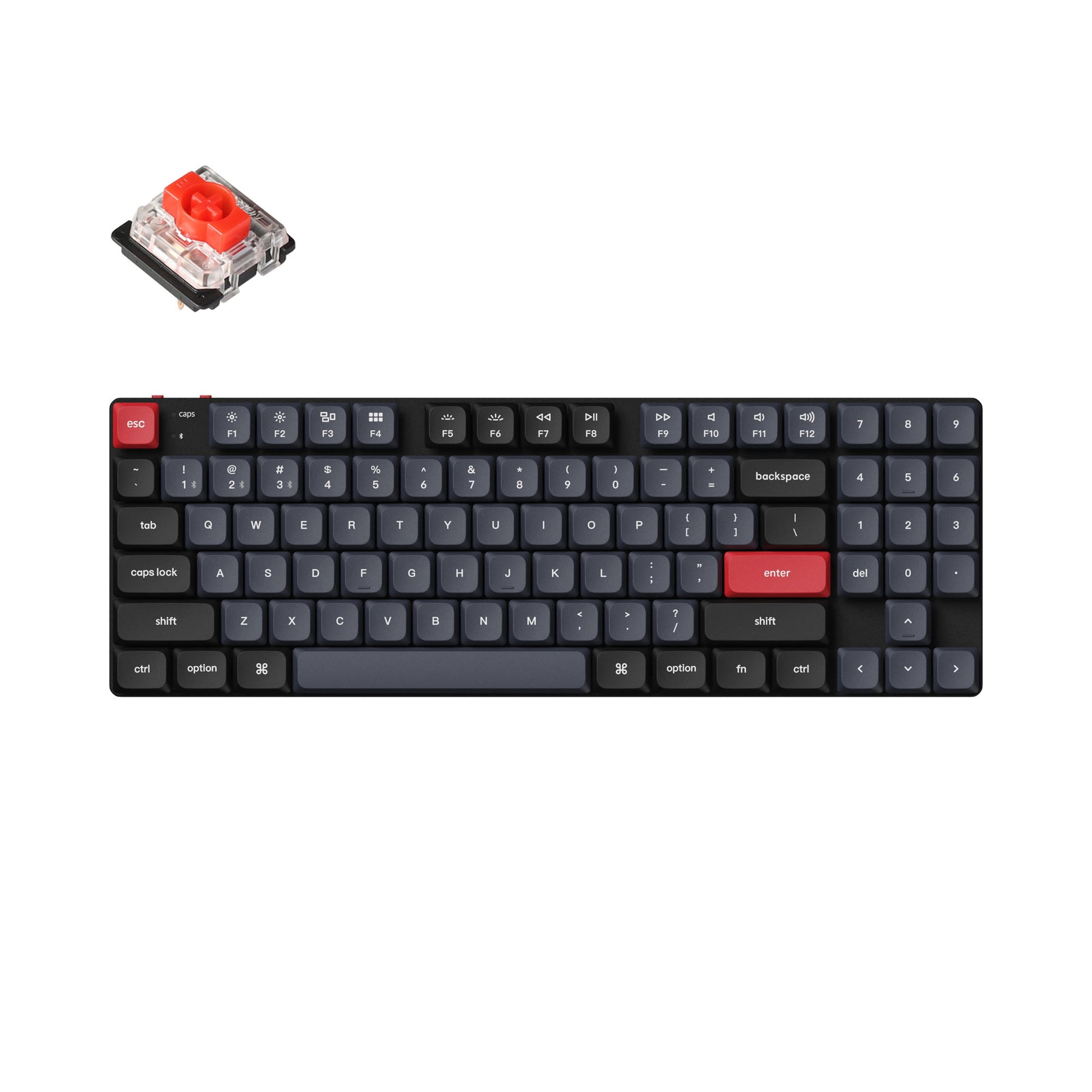 Keychron K13 Pro QMK/VIA Wireless Custom Mechanical Keyboard (US ANSI Layout)