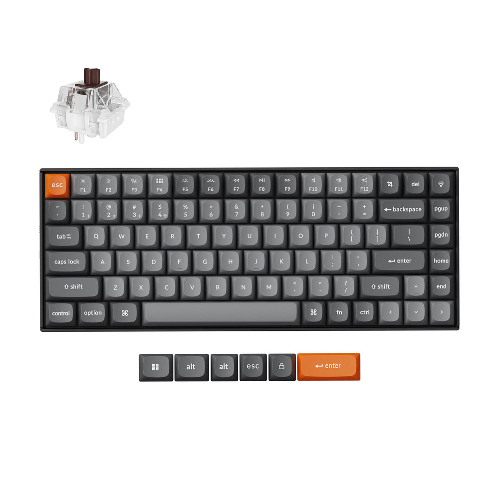 Keychron K2 Max QMK Wireless Mechanical Keyboard (US ANSI Keyboard)