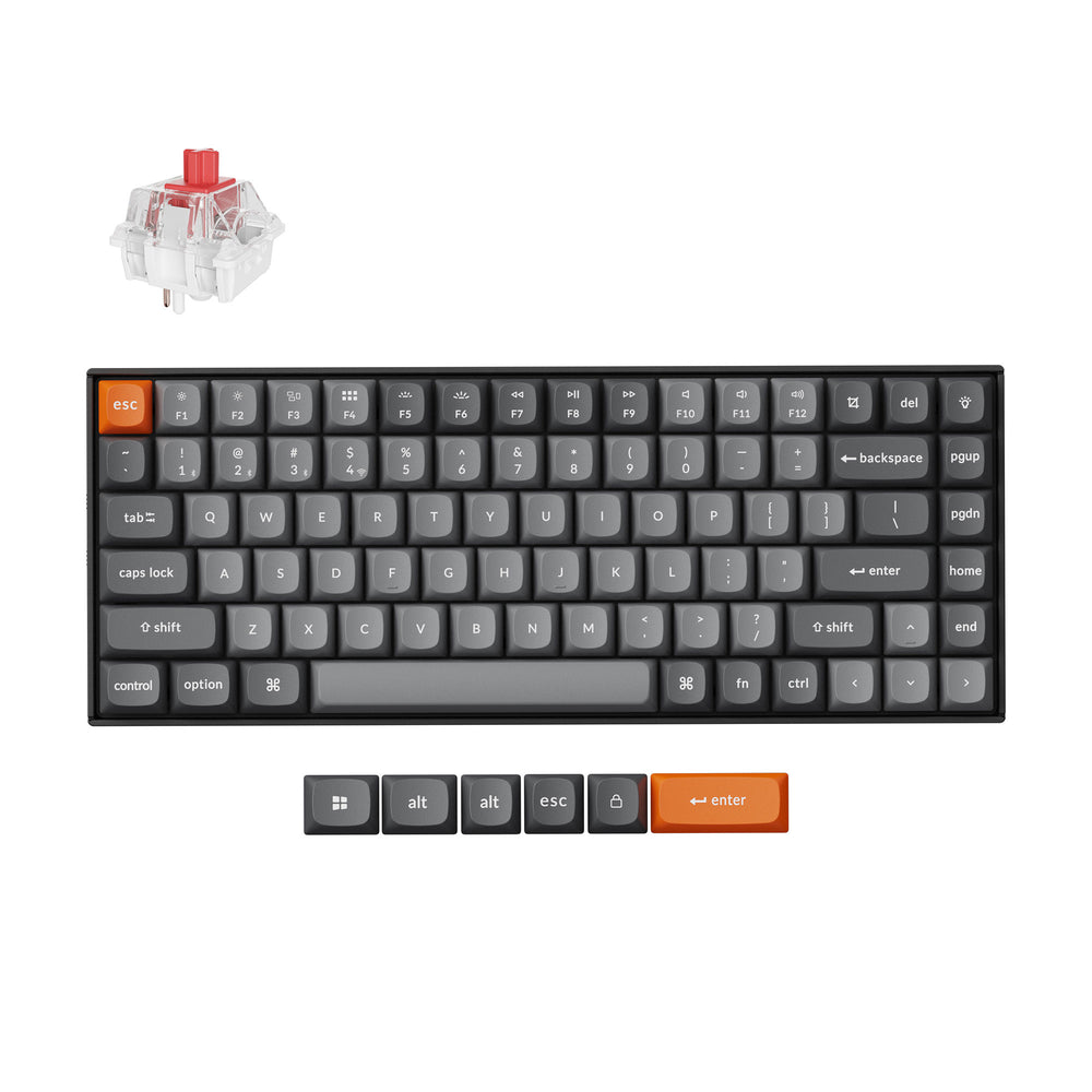 Keychron K2 Max QMK Wireless Mechanical Keyboard (US ANSI Keyboard)