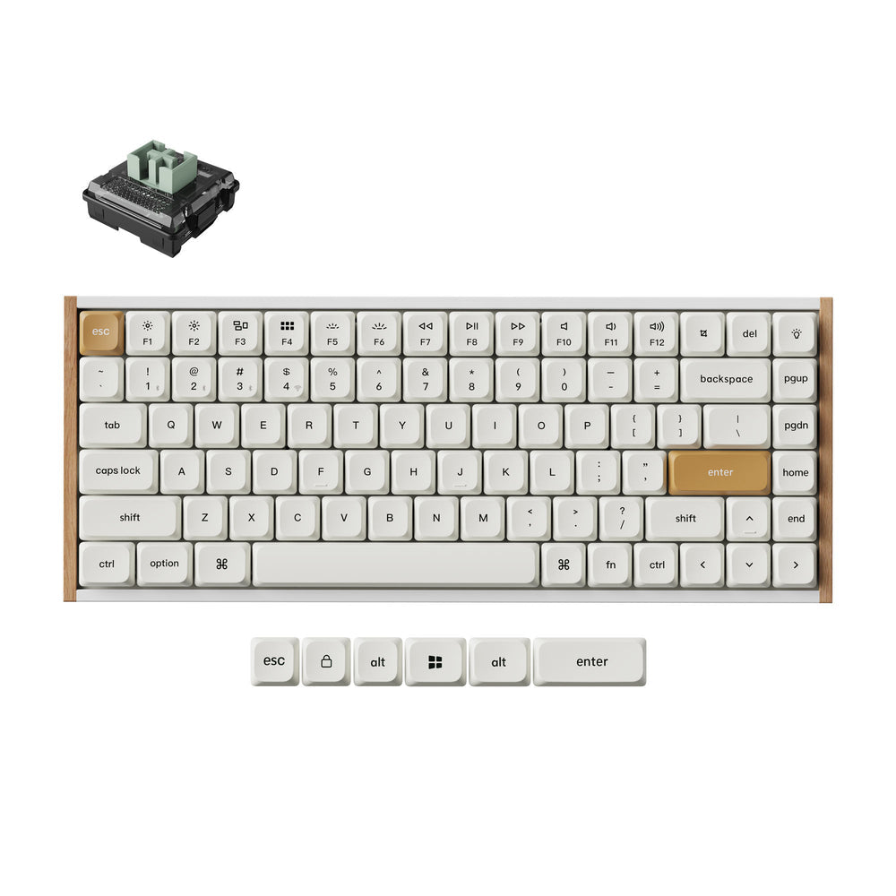 Keychron K3 HE Draadloos Magnetisch Schakelaar Aangepast Toetsenbord (US ANSI Indeling)