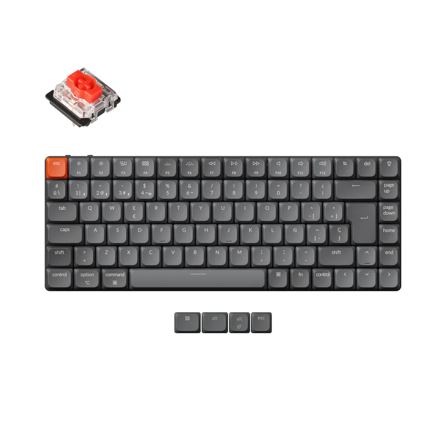 Keychron K3 Max QMK/VIA Draadloze Aangepaste Mechanische Toetsenbord ISO Indeling Collectie
