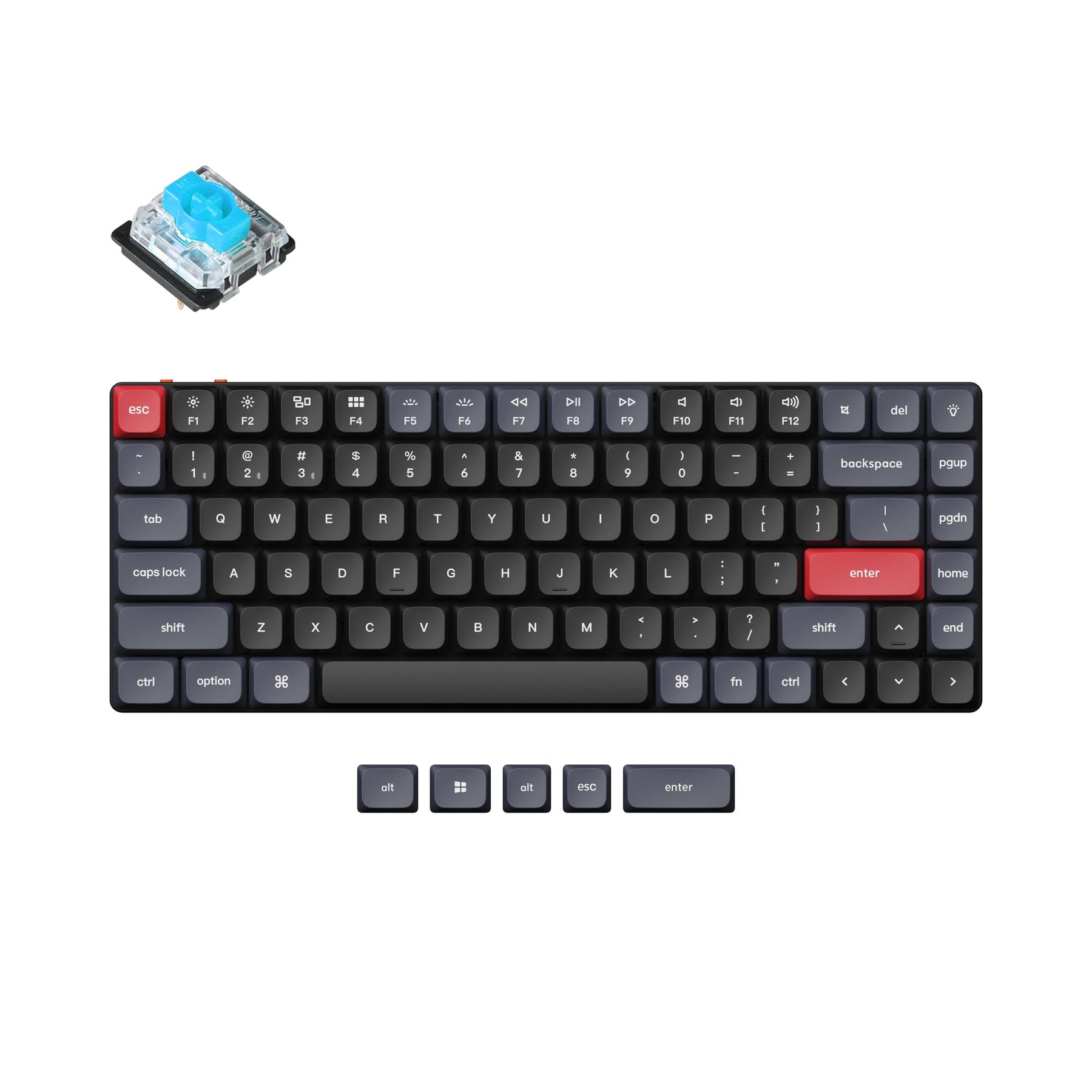 Keychron K3 Pro QMK/VIA Wireless Custom Mechanical Keyboard (US ANSI Layout)