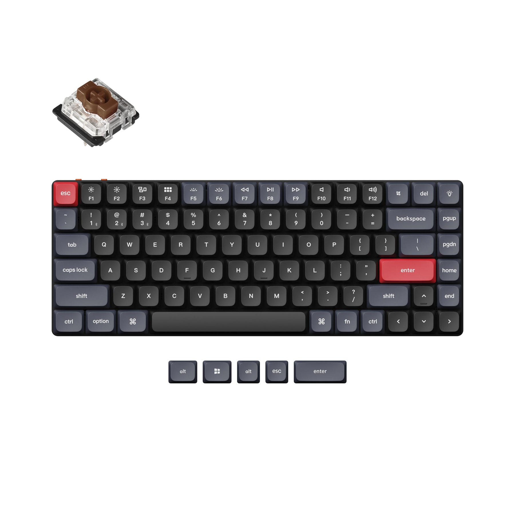 Keychron K3 Pro QMK/VIA Wireless Custom Mechanical Keyboard (US ANSI Layout)