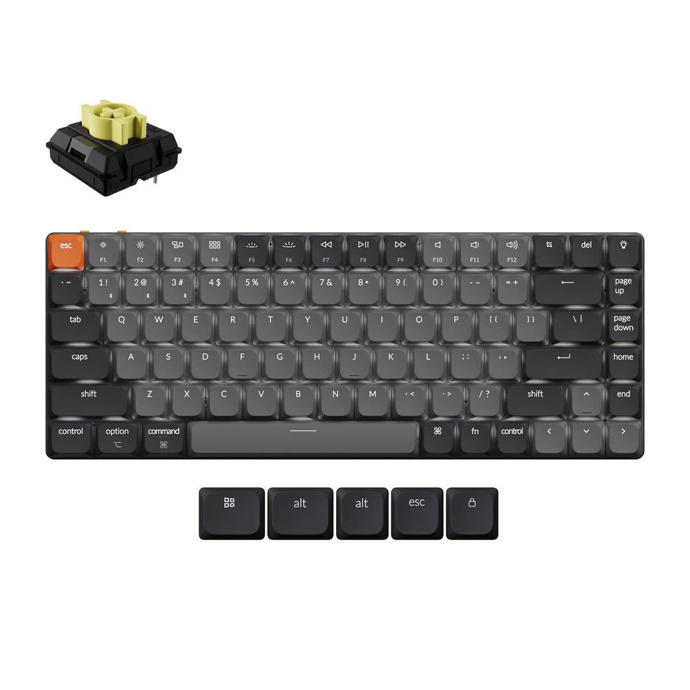 Keychron K3 QMK Draadloos Mechanisch Toetsenbord (Versie 3) (US ANSI Indeling)